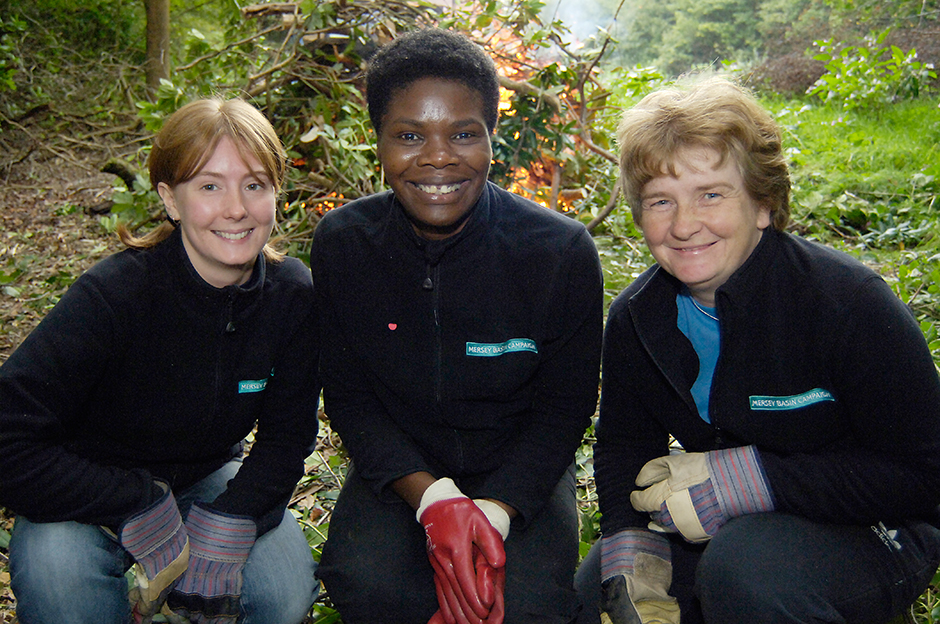 Action Partnership coordinators during Mersey Basin Week.